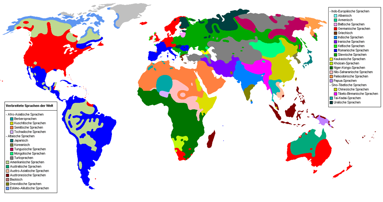 World Blank dialect map